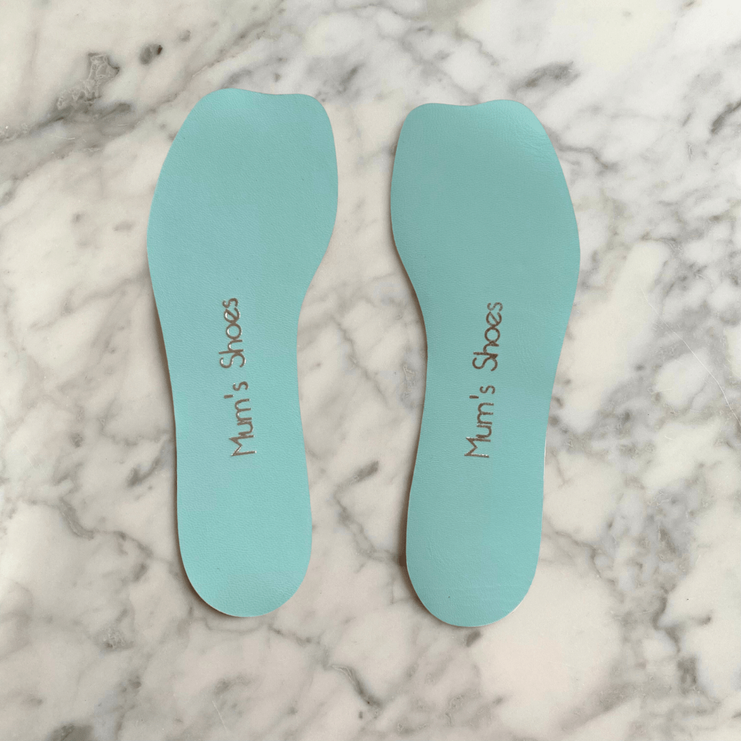 Alice Bow Mum's Shoes insoles add comfort and  beauty to flat shoes and high heels