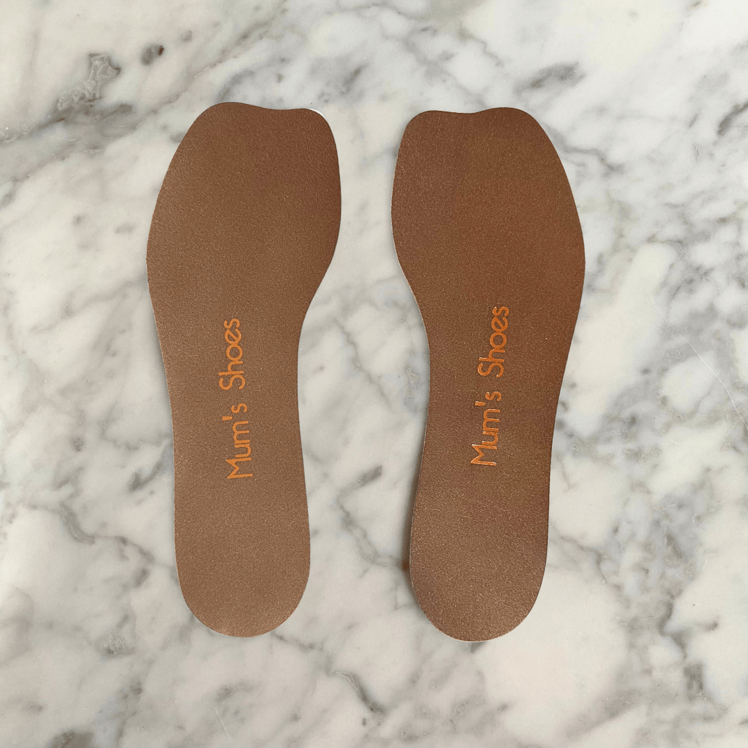 Mum's Shoes insoles add beauty and comfort to high heels