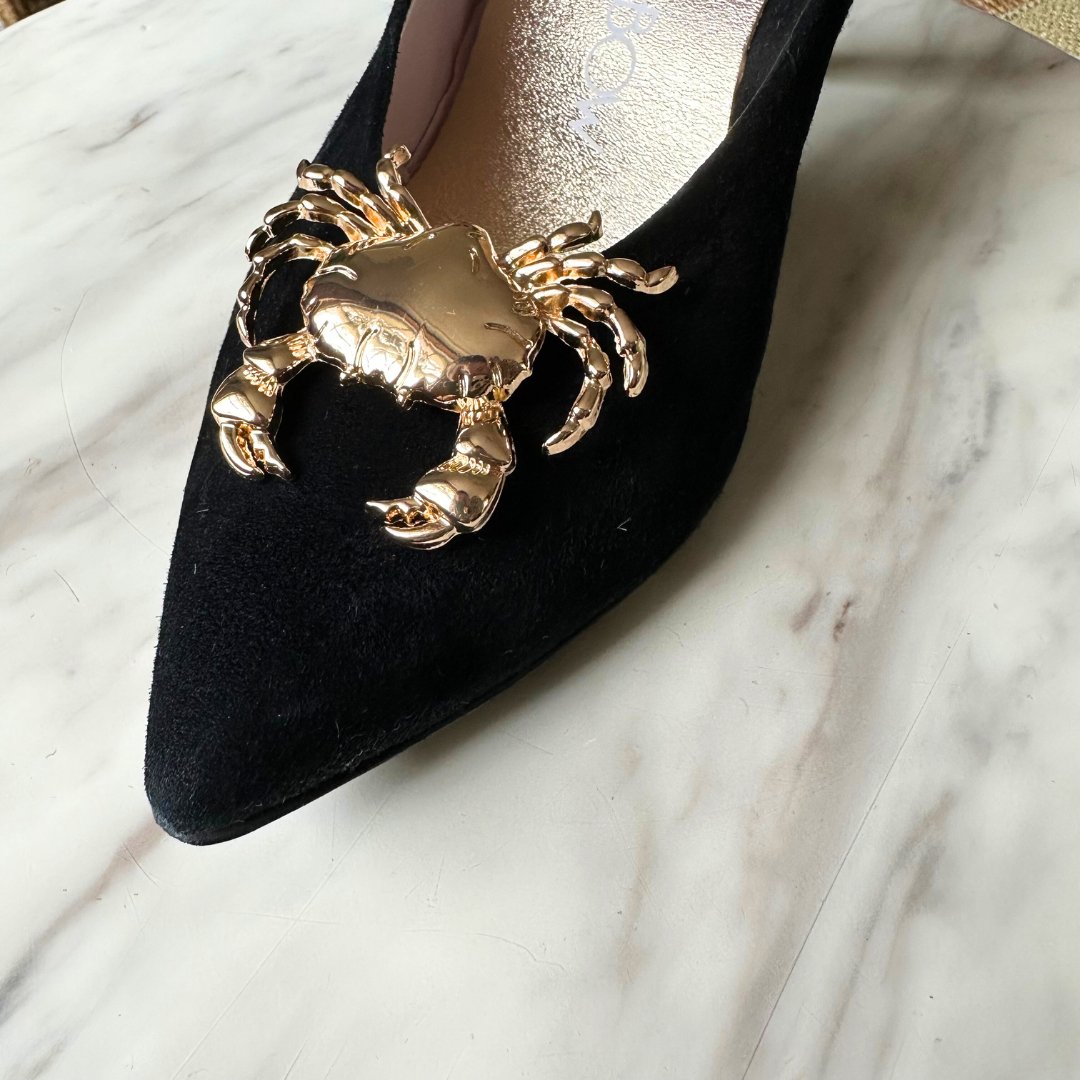 "A Little Crab" Shoe Clips
