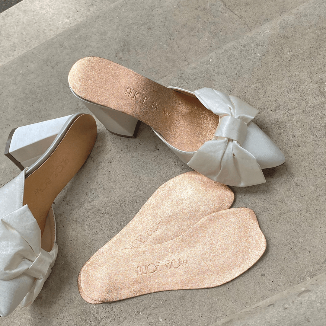Limited Edition Insoles - Rose Gold - Alice Bow