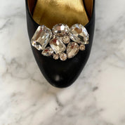 Diamante Cluster Shoe Clips - Alice Bow