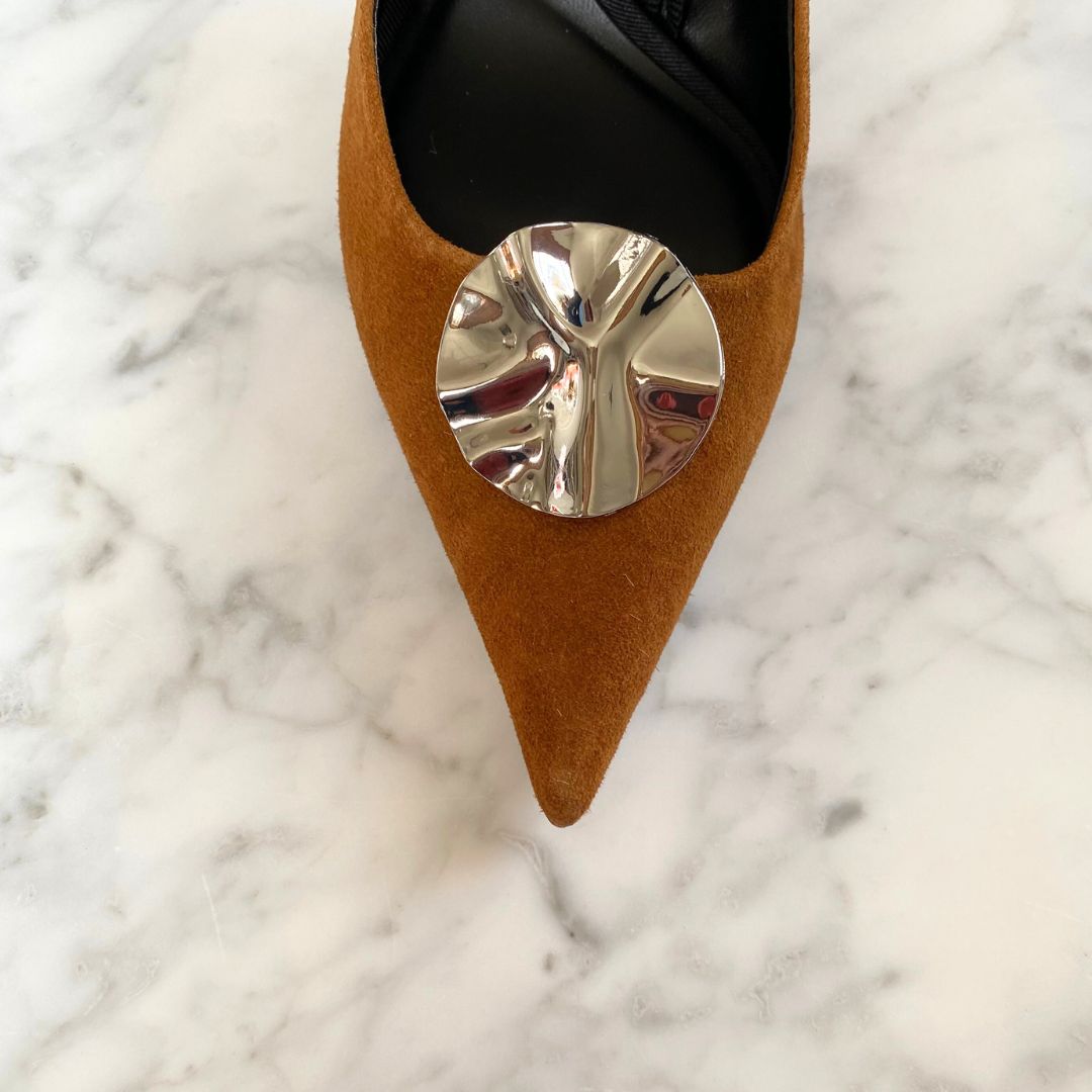 Liquid Metal Disc Shoe Clips