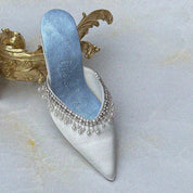 Alice Bow Something Blue Bridal Insoles with sixpence -  wedding accessory